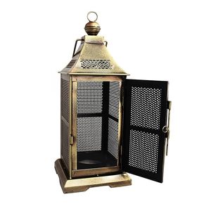 New Design Hanging <b>Candle</b> Lantern Home Accent Wholesale Price <b>Candle</b> Holder Metal in Iron Gold Plated <b>Candle</b> <b>Mold</b> - Product Image 1