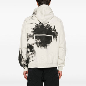 Pullover <span class=keywords><strong>Hoodies</strong></span> dos homens melhor Design Logotipo Personalizado Inverno Casual Poliéster/Algodão Streetwear com Impressão Feita no Paquistão - Product Image 5