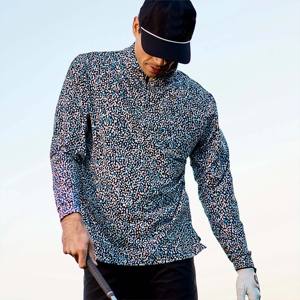 Cremallera de cuarto de golf para hombres de moda-Diseño moderno y ajuste cómodo-Perfecto para golfistas modernos - Product Image 3