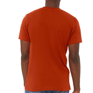 T-shirt à manches courtes coupe ajustée pour homme 100% Jersey Cotton Tee Classics Regular Fit avec col imprimé demi-manches - Product Image 3