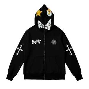 Sudaderas y sudaderas transpirables con estampado de nuevo diseño de Pakistán, sudaderas con capucha y sudadera de diseño liso. - Product Image 1