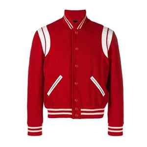 Vestes universitaires en toile personnalisées avec logo 2025 pour hommes et femmes, style baseball multicolore - Product Image 5