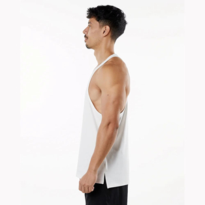Débardeur de sport pour homme le plus populaire, 100 % coton, séchage rapide, respirant, style gothique, logo personnalisé imprimé, design sans manches - Product Image 3