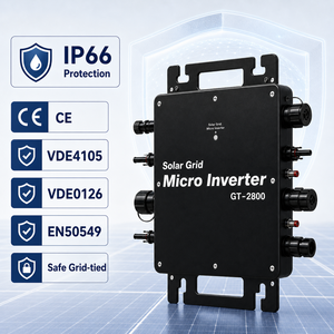 Microinversor Solar Fotovoltaico de 1600W IP66 MPPT para Sistema Solar Conectado a la Red - Product Image 5
