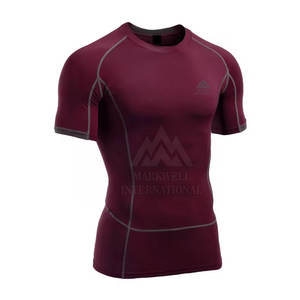 Camiseta de Manga Corta con Protección Solar, Nueva Llegada, Venta Caliente, Diseño de Logotipo Personalizado, Marca Privada, Camiseta de Protección Solar para Hombre - Product Image 2