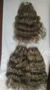 Extensiones de cabello humano Remy indio Paquetes de color de cabello natural de sal y pimienta - Product Image 3