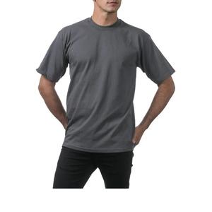 Camisetas de algodón peinado 100% con logotipo personalizado al por mayor, camisetas a granel para hombres, fabricación directa de fábrica de BD - Product Image 1