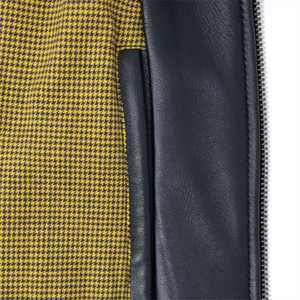 Manteau en cuir d'agneau véritable surdimensionné pour femmes, vestes en daim d'aviateur pour femmes, fermeture éclair en soie rayée pour le printemps et l'hiver - Product Image 4