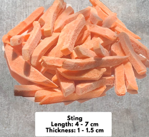 Batata congelada Premium de Vietnam / IQF, alta calidad, Exportación al por mayor - Product Image 3