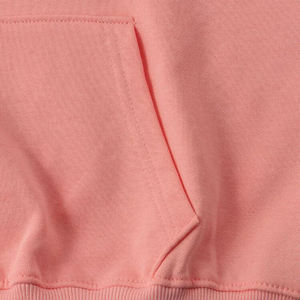Super calidad 380gsm algodón pulóver polar Sudadera con capucha de gran tamaño diseño bordado hombro caído estilo liso personalizable ODM - Product Image 5