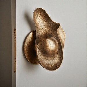 Pomo de puerta de Metal RoyalShine con acabado dorado, manija de cajón de armario de tocador para Villa, muebles de Hotel, apartamento - Product Image 1