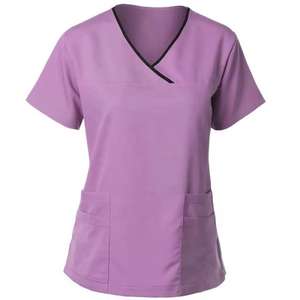 Uniformes Médicos para Hombre, Trajes de Médico, Uniformes Quirúrgicos Elásticos, Conjuntos de Uniformes de Enfermería, Tejido de Punto, Personalizables, Alta Calidad - Product Image 2