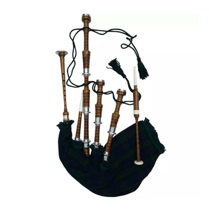 Gaita de cimbalones de madera de palisandro tartán hecha a medida, la mejor calidad, precios al por mayor, gaita de cimbalones hecha a mano para aprendizaje, gaita de cimbalones de madera en venta - Product Image 2