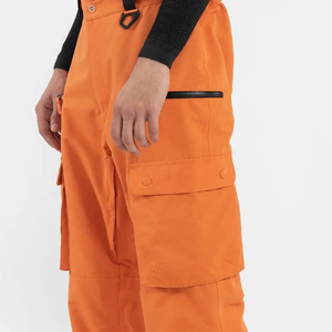 Pantalones de esquí para exteriores de invierno para hombre, pantalones de snowboard impermeables y a prueba de viento con cierre de cremallera, cálidos para Pakistán - Product Image 3
