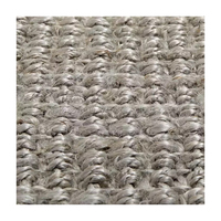 Tapis indien Dhurrie artisanal en jute de haute qualité, tissage plat abstrait, naturel, antimicrobien, lavable, à poils moyens, pour la maison