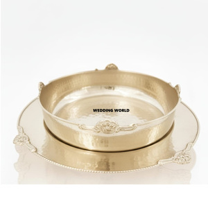 Tazón de Chocolate con Acabado Dorado Mate, Tazón para Dulces Hecho a Mano de Primera Calidad, Tazón de Chocolate Clásico y Elegante - Product Image 5