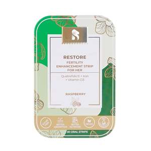 Tiras orales de soporte de fertilidad para hombres y mujeres para mejorar el equilibrio hormonal y la salud reproductiva naturalmente - Product Image 2