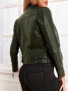 Customized Made Logo Women's Leather <b>Jacket</b> Winter Wear High Quality Casual Wear Genuine Women Leather <b>Jacket</b> - Product Image 5