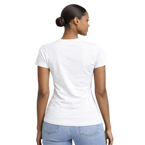 เสื้อยืด White Legacy สำหรับชมรมนักศึกษาหญิงกรีก สีชมพูและสีเขียว เสื้อยืดลำลองมีสไตล์สำหรับนักศึกษาหญิงในชมรมนักศึกษากรีก - Product Image 6