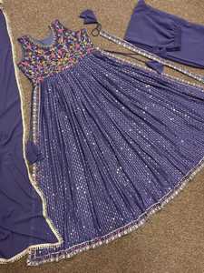 2024 indien marque Bollywood mariage fête porter robe concepteur costume SHARARA dernières conceptions femmes Boutique qualité - Product Image 6