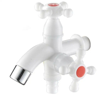 Robinet en plastique ABS robinet PP eau froide Bibcock robinet en plastique