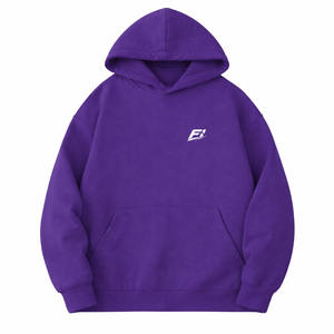 Sudadera con Capucha de Gran Tamaño, Bordado de Toalla, Gruesa, Unisex, Informal, de Invierno, para Calle, OEM, con Letras, Ropa Deportiva B2B - Product Image 3