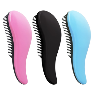 Personalized Detangling <b>Hair</b> <b>Brush</b> Abs Salon <b>Massage</b> <b>Hair</b> Accessories Manufacturers China - Product Image 1