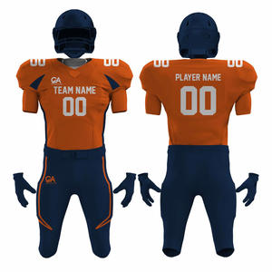 2025 nouveaux hommes équipe uniforme maillot de Football américain cousu Logos chemises brodées jeunes enfants vêtements de sport uniformes de Football - Product Image 3