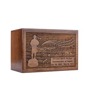 Handmade Rosewood <b>Urn</b> for Human Ashes Adult Personalized Wooden Box <b>Urn</b> Pet for <b>Dogs</b> Cats Handcrafted - Product Image 2