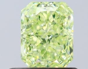 Meilleur vendeur Diamant de laboratoire de taille radiant jaune intense avec certificat IGI pour la fabrication de bijoux Pierres en vrac de couleur fantaisie - Product Image 1