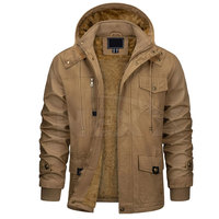 Créez Votre Propre Logo – Blouson Cargo Homme 100% Coton Coupe-Vent à Col Montant, Motif Lettres Style Urbain, Fabriqué au Pakistan