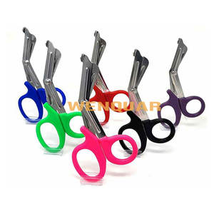 Tijeras de Trauma de Acero de 7.5 Pulgadas, Tijeras de Primeros Auxilios para Paramédicos y Uso Médico de Emergencia, Color Personalizado Disponible, Fabricadas por Wenquar - Product Image 6
