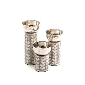 Fregona redonda hecha a mano y portavelas de Metal de calidad lujosa decoración del hogar iluminación decoración de Navidad Decoración de mesa tendencia - Product Image 5