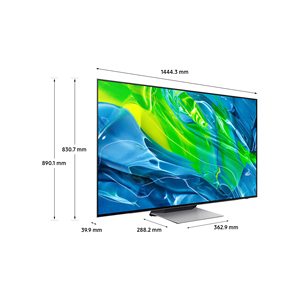 2022 DVB-T2 Integrated Voice Assistant Smart TV Silver 55 Inch Android TV with LED Backlight Plasma Type - Product Image 3