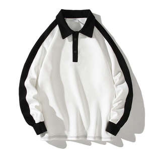 Camisetas Polo Personalizadas de Alta Calidad, Camisetas Polo de Manga Larga, Uniformes Oversize, Camisetas Polo a Rayas - Product Image 3