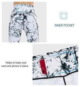 <b>Thick</b> High Waist Yoga Pants with Pockets, Tummy Control Workout Running Yoga <b>Leggings</b> for Women Best for Yoga and Workout - Product Image 6