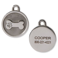 Étiquettes personnalisées en métal pour chien, Code QR, étiquette d'identification pour chat, collier d'identification pour animal de compagnie, offre spéciale