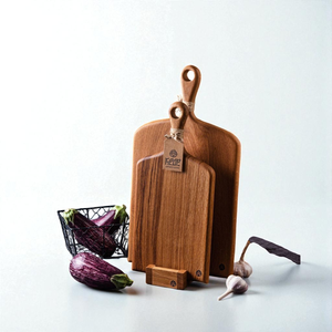 Planche à découper en gros de bloc à découper en bois épais durable pour l'usage de restaurant de cuisine - Product Image 5