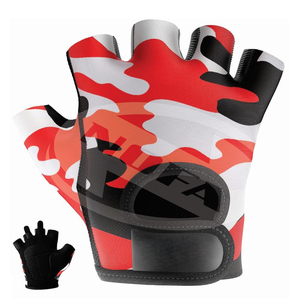 Customized Logo PVC Sport Training Gloves for Women and Men for <b>Weight</b> Lifting Gym Fitness <b>Fishing</b> Outdoor Activities - Product Image 4