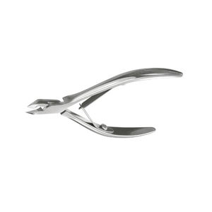 Pinzas para uñas de acero y Metal de alta calidad con punta de 5mm, cuchillas finas de doble resorte, herramienta de belleza con mango liso para dedos para bebés - Product Image 2