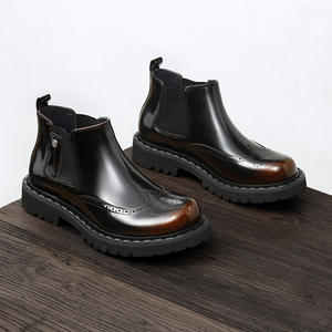 Chaussures de bureau en cuir véritable pour hommes avec semelle extérieure résistante à l'usure et semelle intérieure respirante, chaussures formelles - Product Image 2