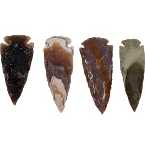 Puntas de flecha de ágata India Natural hechas a mano de la mejor calidad técnica tallada venta al por mayor colgante de puntas de flecha de ágata a granel - Product Image 2