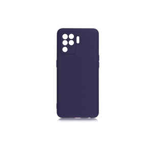 Funda de silicona premium Netzy SAFA Premier para Oppo Reno 5 Lite, color azul marino, a prueba de golpes, protectora para teléfono móvil. - Product Image 1