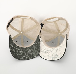Trucker <b>Hats</b> <b>Men</b> Sports Trucker Cotton Cap Custom Logo Embroidery Mesh Trucker Cap <b>Hat</b> - Product Image 3