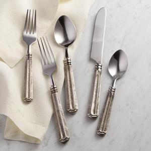 Customized Best Quality Stainless Steel <b>Sets</b> Bulk <b>Silver</b> Plated Cutlery <b>Set</b>, Kitchen Fork Spoon Knife Cutlery Flatware Cutlery - Product Image 3