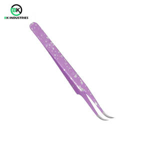 Pinces à cils courbées pour une isolation facile des cils, pinces à cils de haute précision pour les extensions de cils en volume - Product Image 6