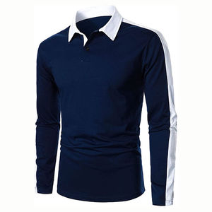 Polo personalizado fabricado recién llegados bajo MOQ Polo de manga larga hombres sublimación camisas de alta calidad casual polo - Product Image 4
