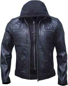 Vente en gros pakistanaise de vestes en cuir fabricant vendeur veste en cuir décontractée pour hommes vestes de conception de moto - Product Image 5