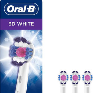 Têtes de brosse de rechange pour brosse à dents électrique Oral-B 3D White, lot de 3 - Product Image 1