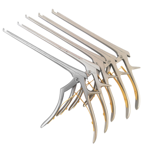 Endo Tech ETI-3000-0032 Kerrison <b>Punch</b> Manual Orthopaedic Instrument <b>Set</b> Stainless-Steel Premium Quality Spinal Rounders ISO - Product Image 1